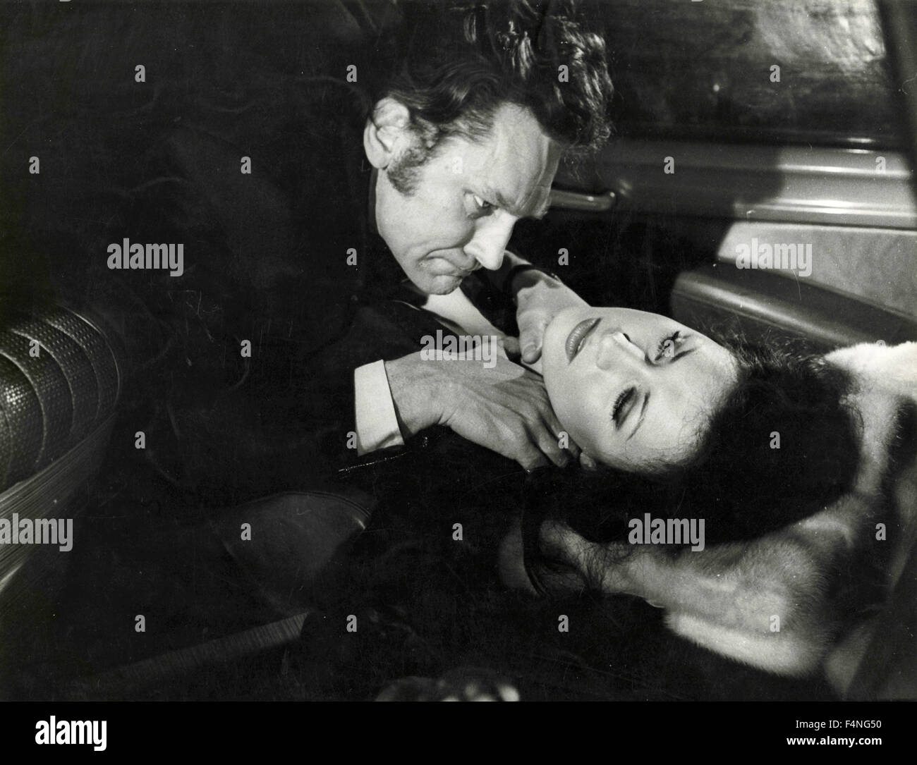 Scena di un film italiano Foto Stock