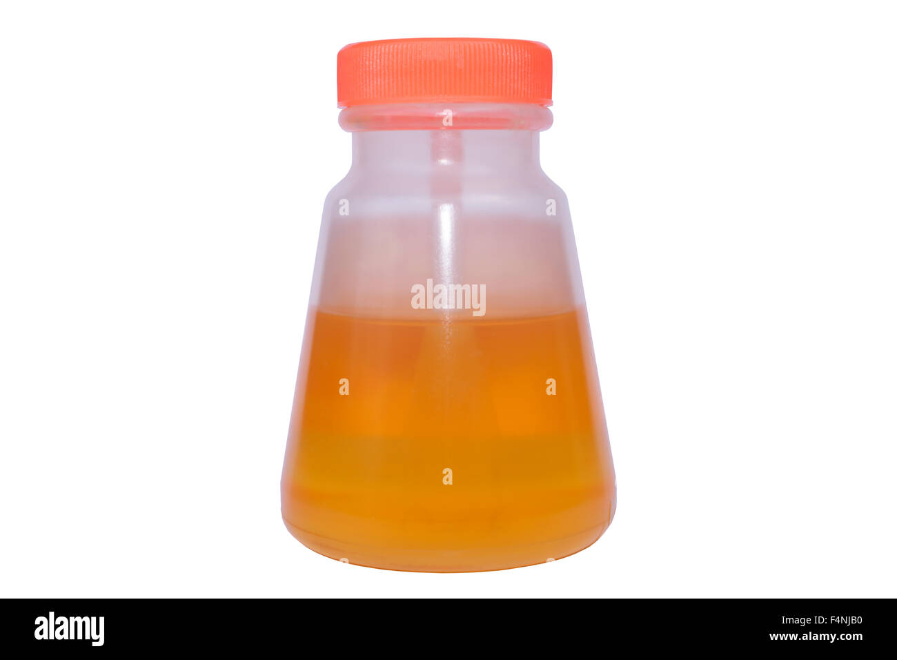 Acqua di colla su sfondo isolato Foto Stock