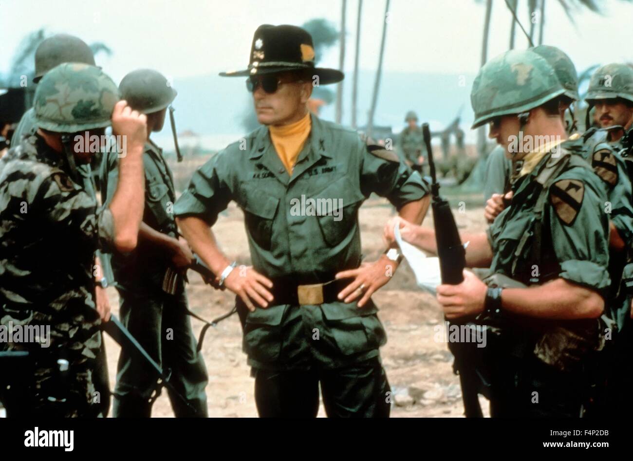 Robert Duvall / Apocalypse Now 1979 diretto da Francis Ford Coppola Foto Stock
