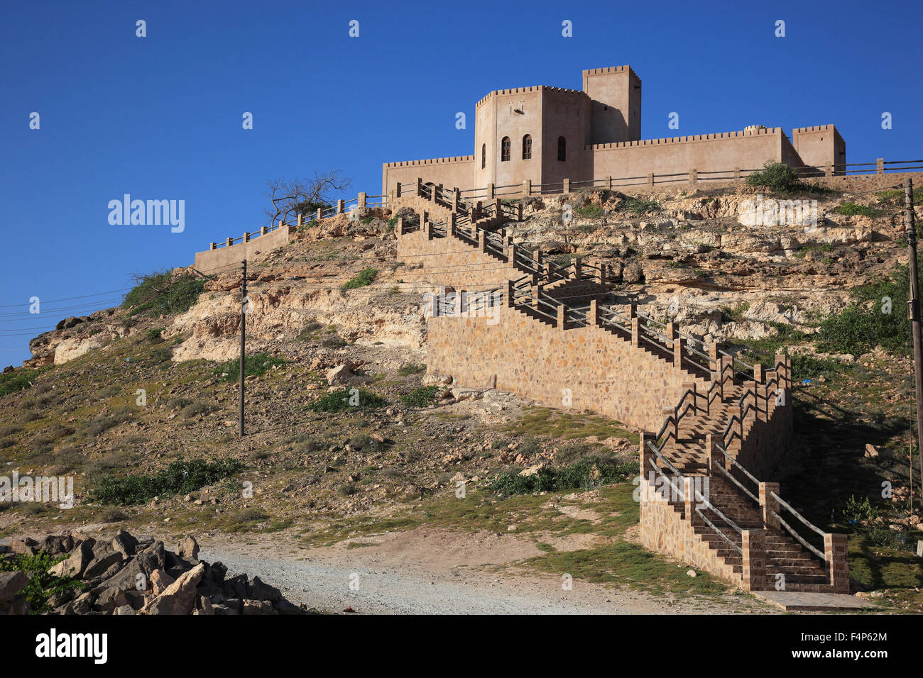 Lontano da Taqah, southern Oman Foto Stock