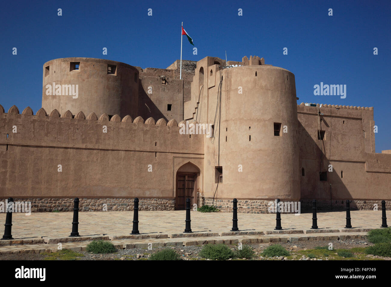 Il castello di Jabrin o castello di Jabreen è un castello residenziale denominato anche come un forte dal Medioevo nel deserto di Om Foto Stock