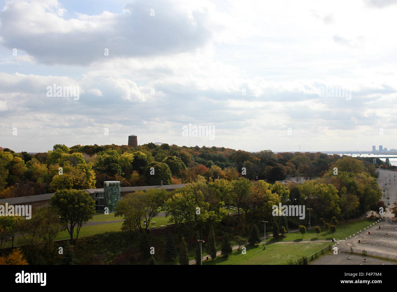 Saint Helen's Island a Montreal, in Quebec. Foto Stock