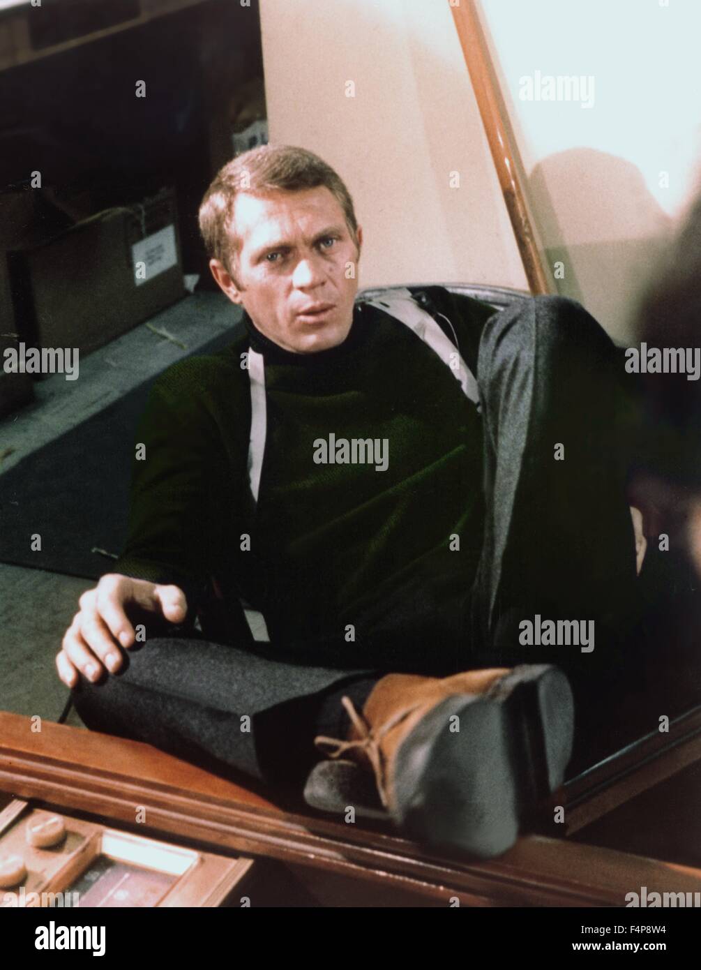 Steve McQueen / Bullitt 1968 diretto da Peter Yates Foto Stock
