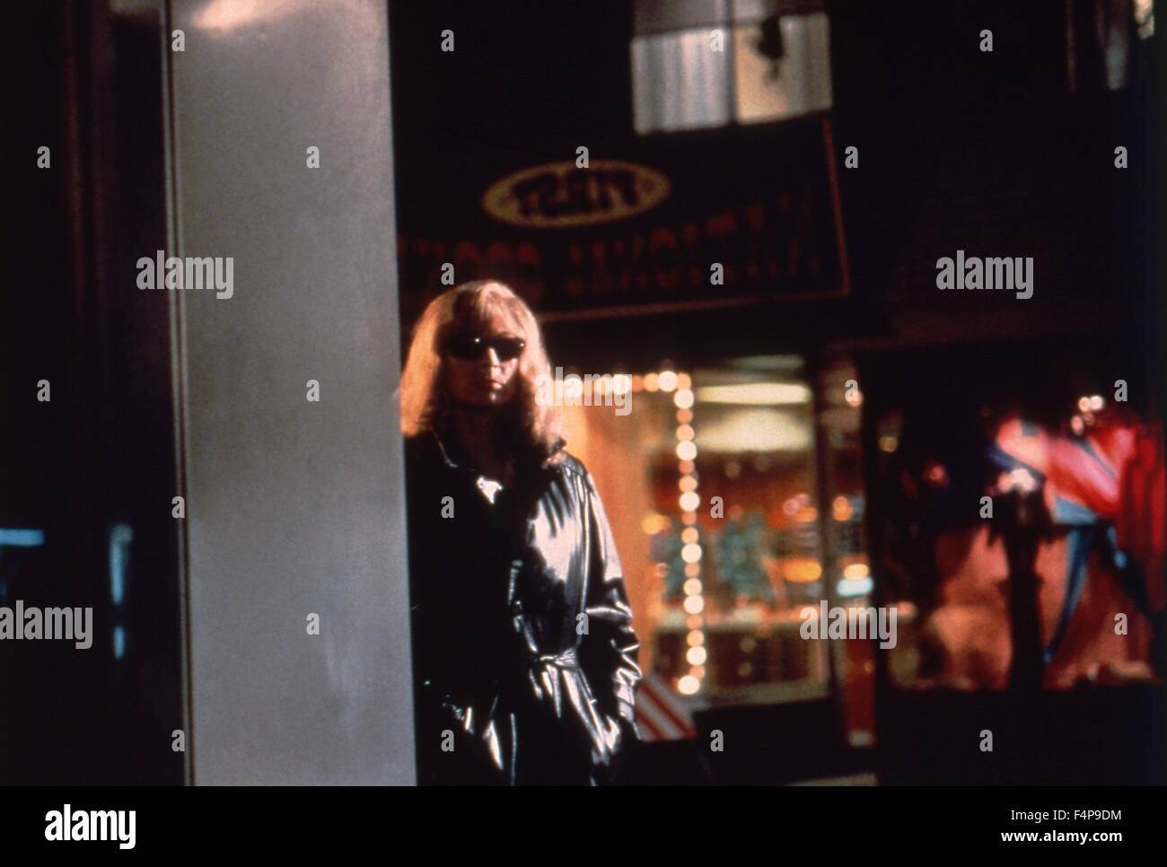 Michael Caine / Dressed To Kill 1980 diretto da Brian De Palma Foto Stock