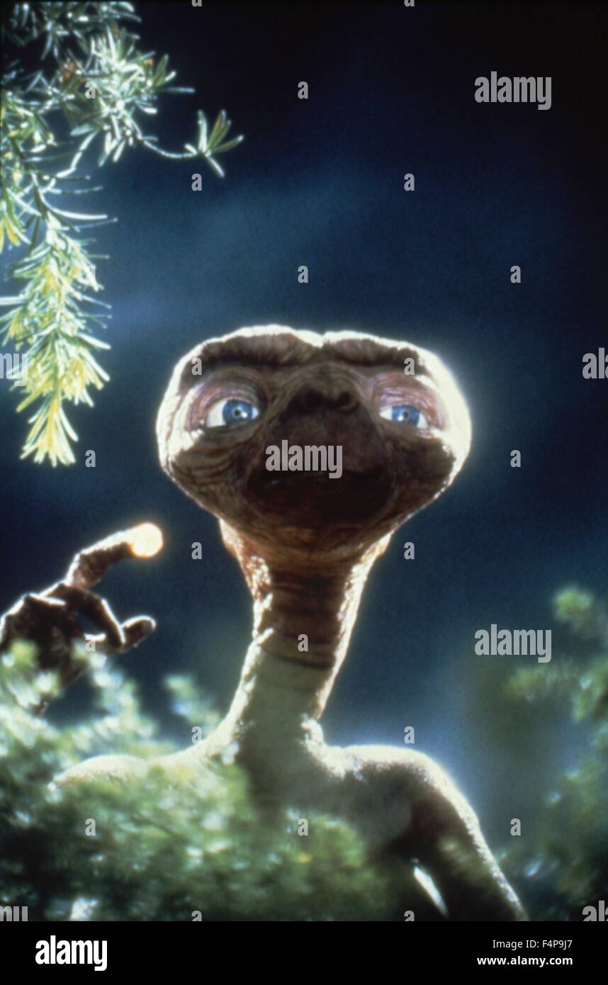 E.T: L'Extra-Terrestre 1982 diretto da Steven Spielberg Foto Stock