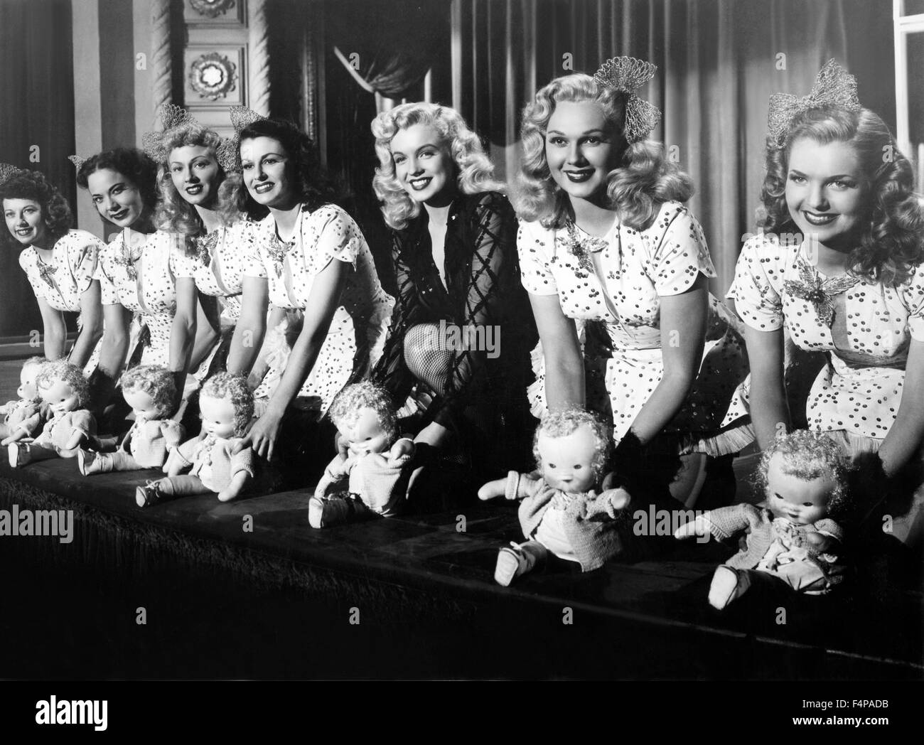 Marilyn Monroe / Ladies del Coro / 1948 diretto da Phil Karlson Foto Stock