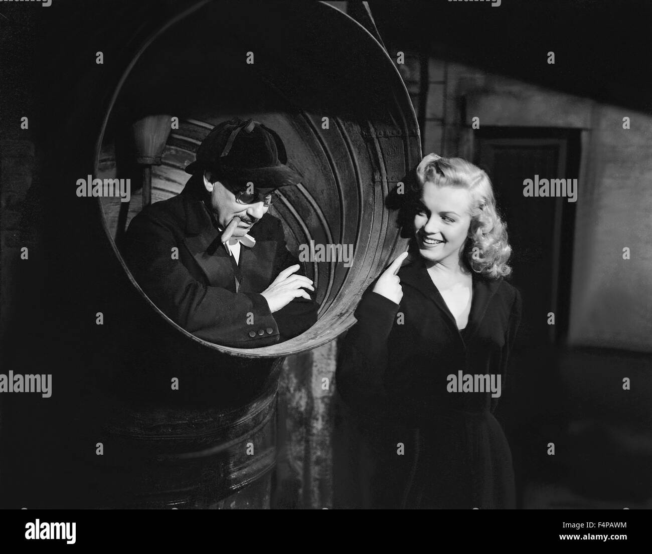 Marilyn Monroe, Groucho Marx / amore felice 1949 diretto da David Miller Foto Stock