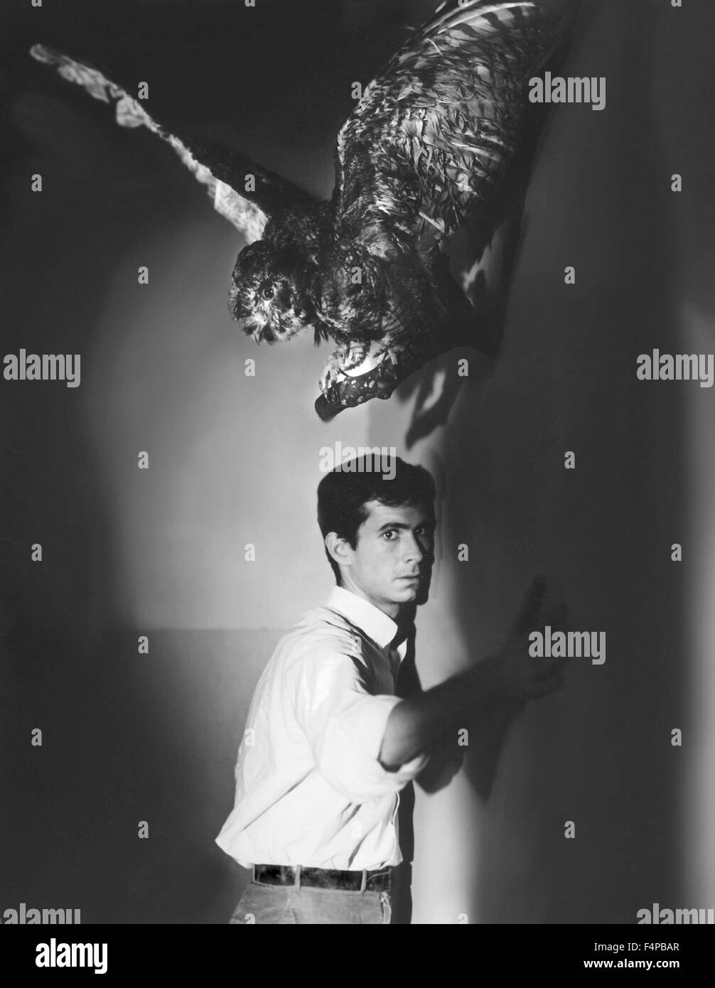 Anthony Perkins / psico 1960 diretto da Alfred Hitchcock Foto Stock