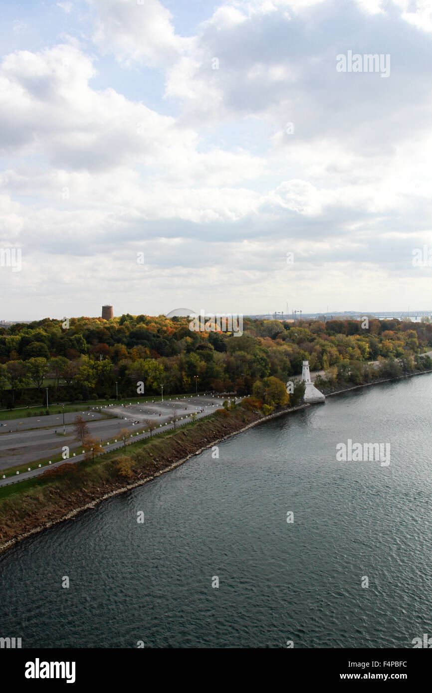 Saint Helen's Island a Montreal, in Quebec. Foto Stock