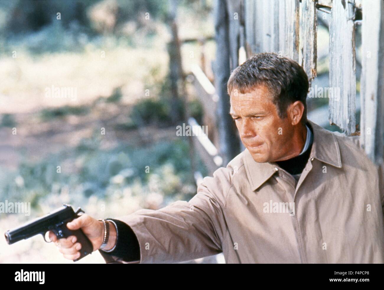 Steve McQueen / The Getaway 1972 diretto da Sam Peckinpah Foto Stock