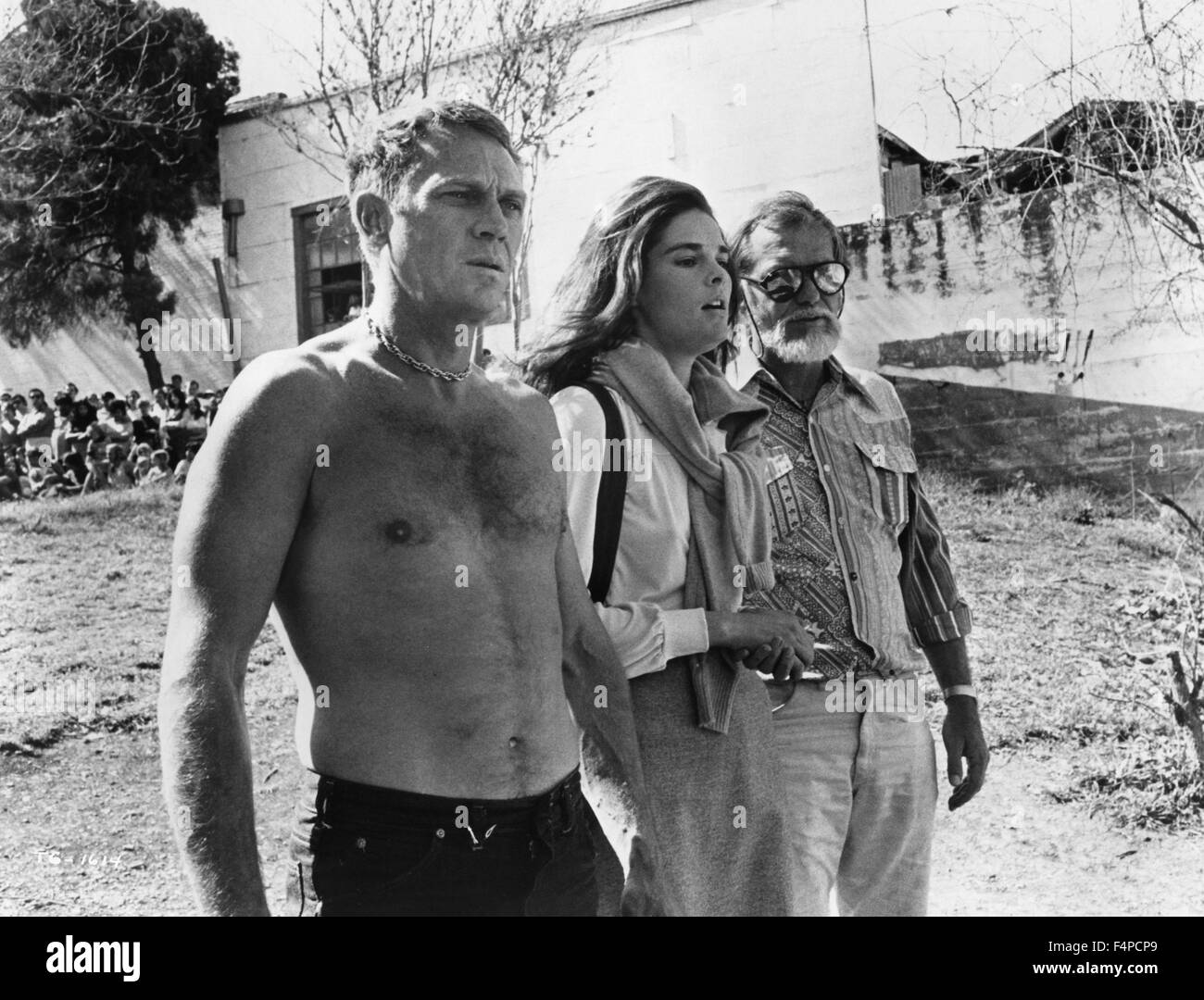 Steve McQueen, Ali Mac Graw, Sam Peckinpah / The Getaway 1972 diretto da Sam Peckinpah Foto Stock