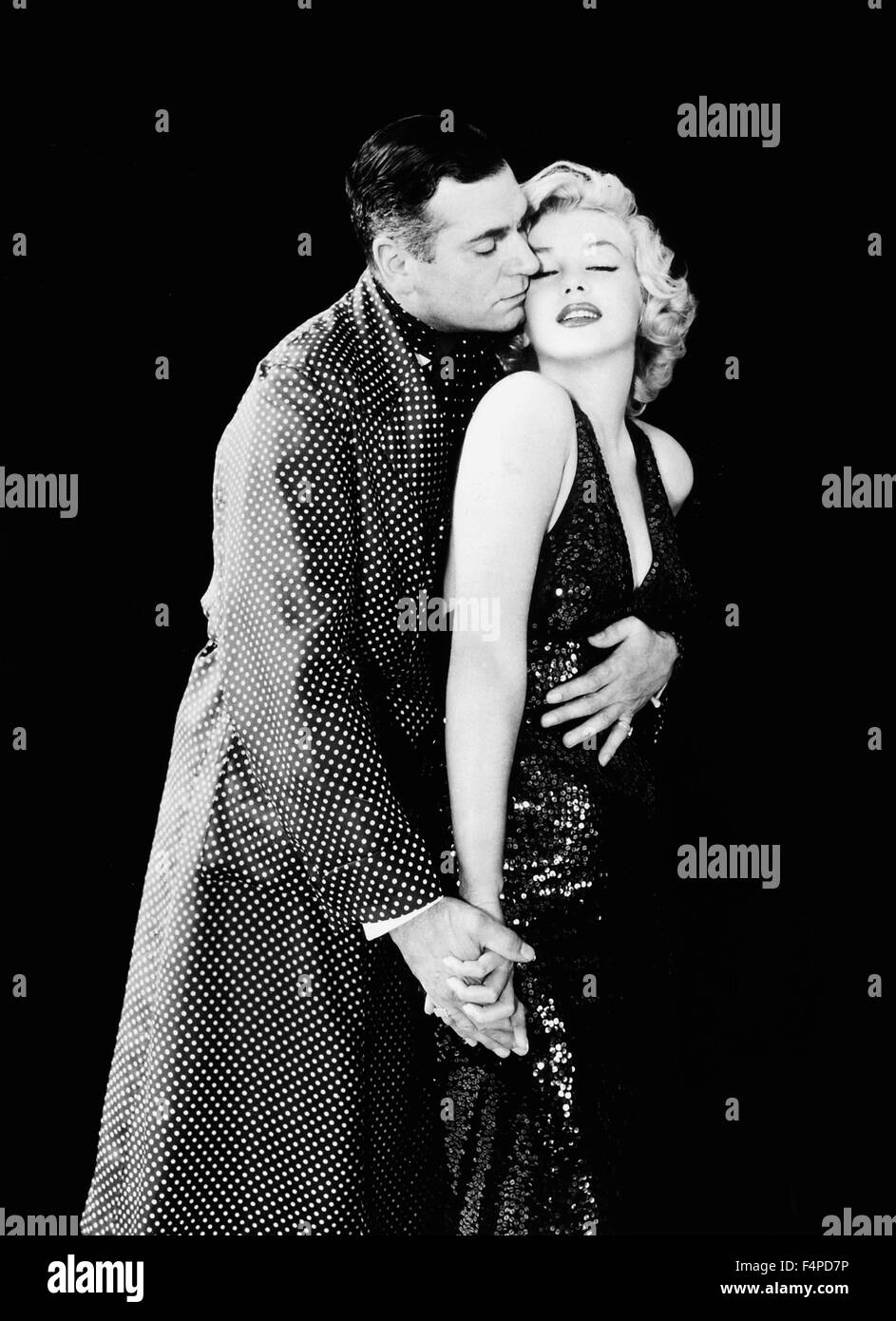 Laurence Olivier, Marilyn Monroe / il principe e la Showgirl 1957 diretto da Laurence Olivier Foto Stock
