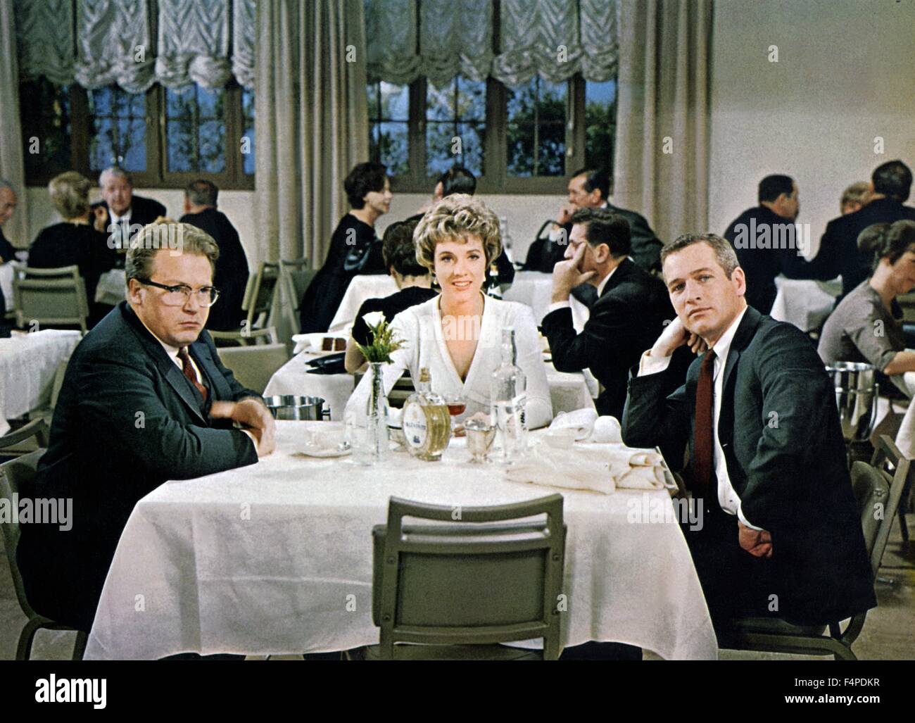 Julie Andrews, Paul Newman / sipario strappato 1966 diretto da Alfred Hitchcock Foto Stock