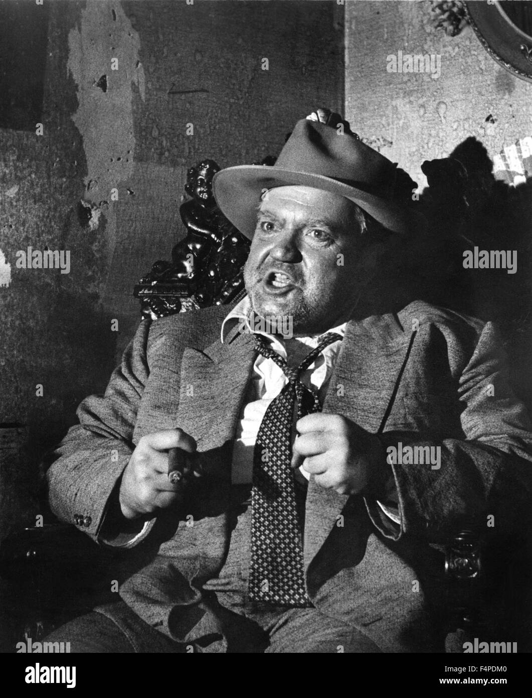 Orson Welles / Touch del male 1958 diretto da Orson Welles Foto Stock