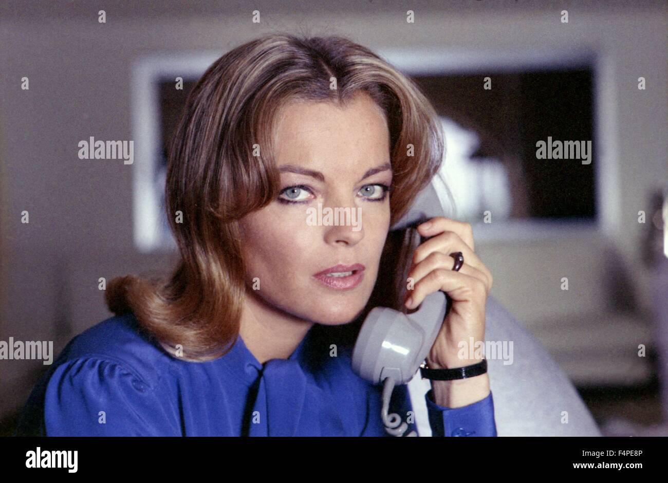 Romy Schneider / le mani sporche / 1975 diretto da Claude Chabrol Foto Stock