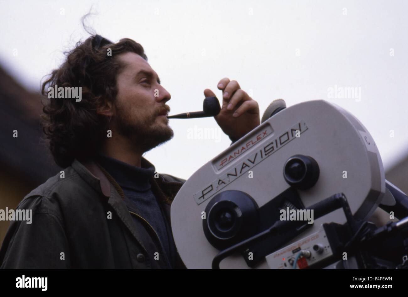 Sul set, Laurent Boutonnat, direttore dietro la telecamera / Giorgino / 1994 diretto da Laurent Boutonnat Foto Stock