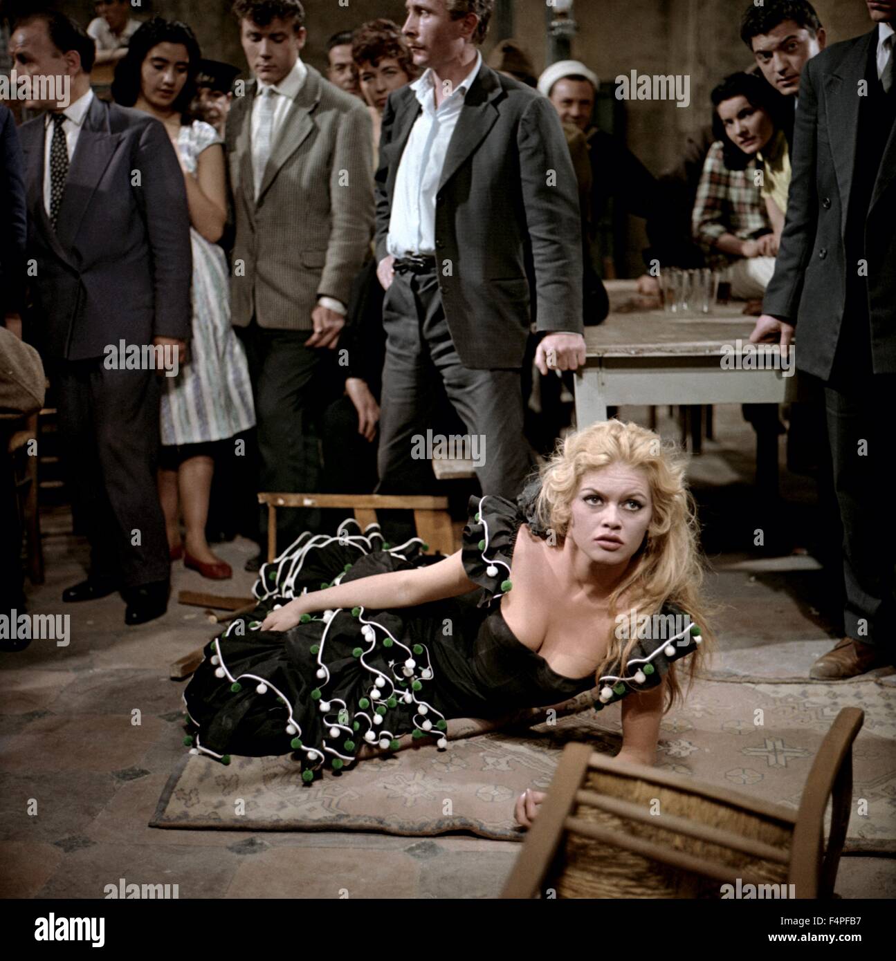 Brigitte Bardot / una donna come Satana / 1958 diretto da Julien Duvivier Foto Stock
