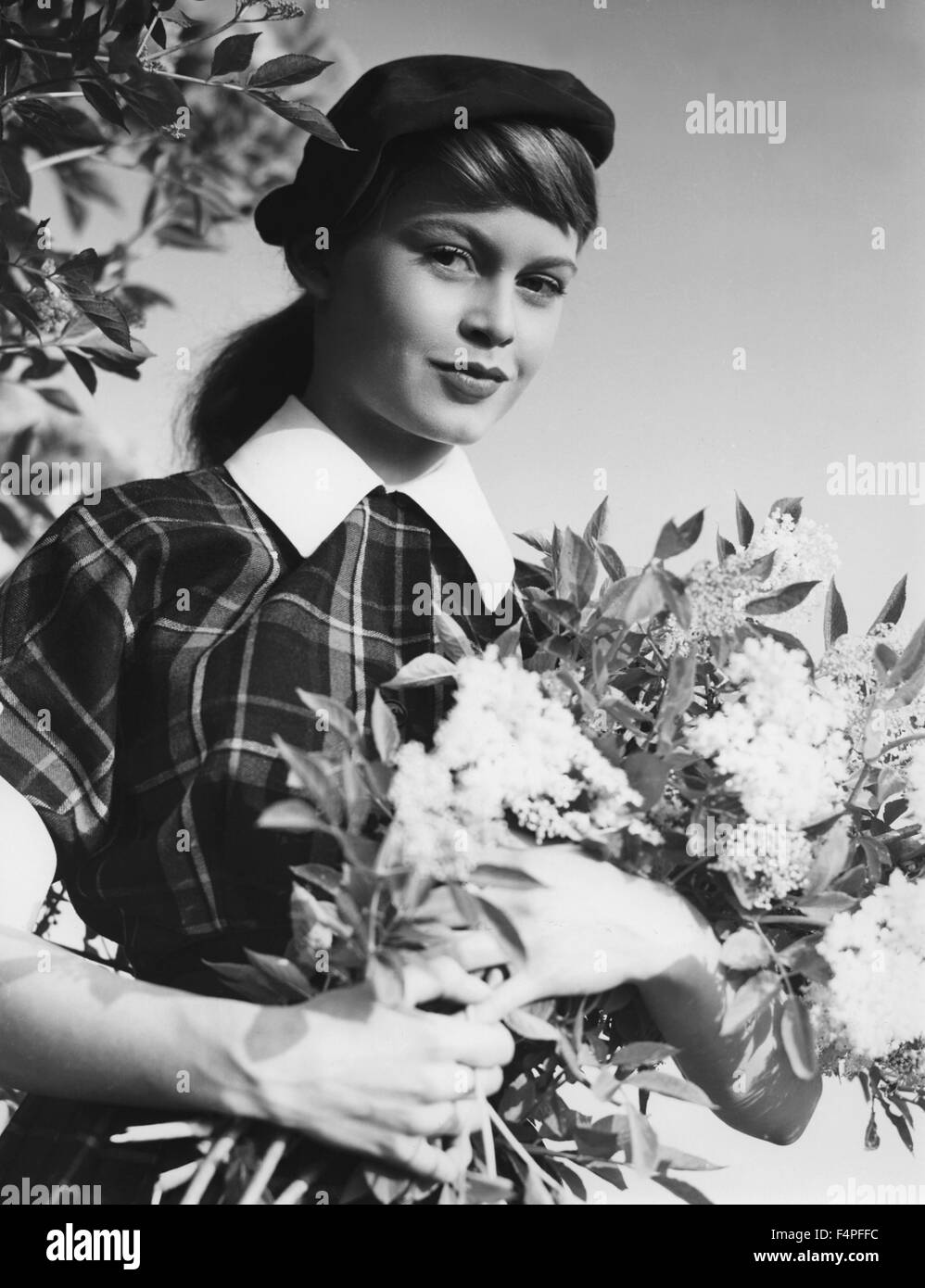 Brigitte Bardot / Pazzo per Amore / 1952 realizzare par Jean Boyer Foto Stock