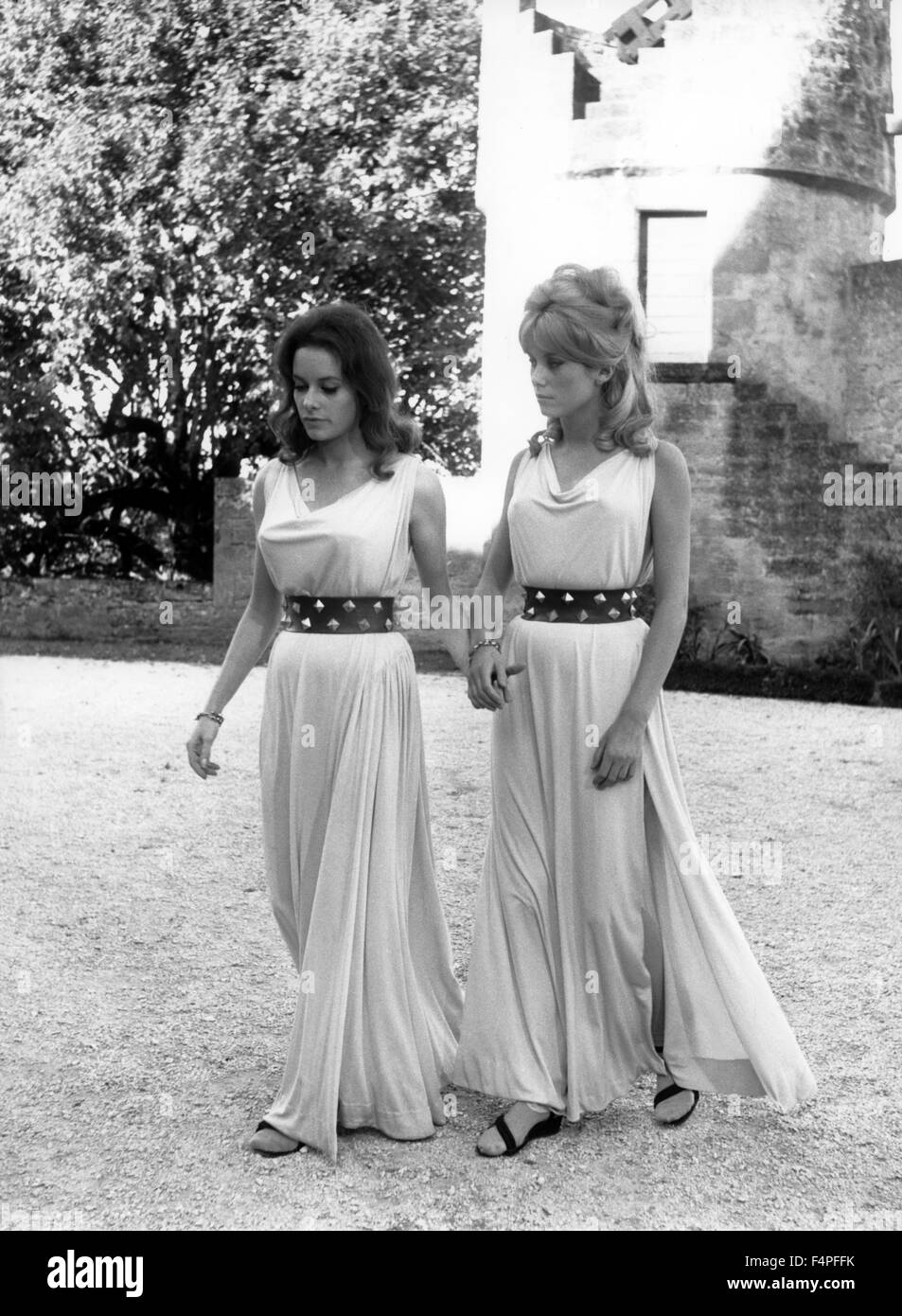 Catherine Deneuve / Vice e virtù / 1963 diretto da Roger Vadim Foto Stock