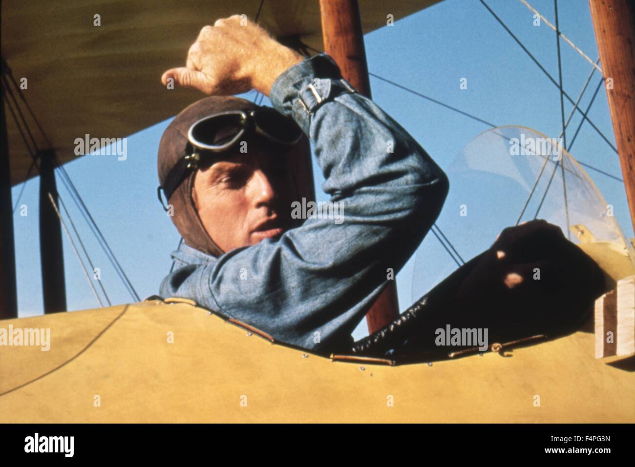 Robert Redford / il grande Waldo Pepper / 1975 diretto da George Roy Hill Foto Stock