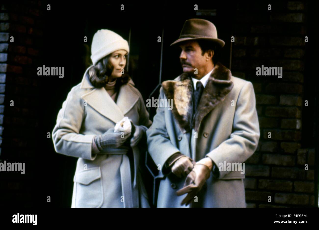 Faye Dunaway e Cliff Robertson / tre giorni del Condor / 1975 diretto da Sydney Pollack Foto Stock