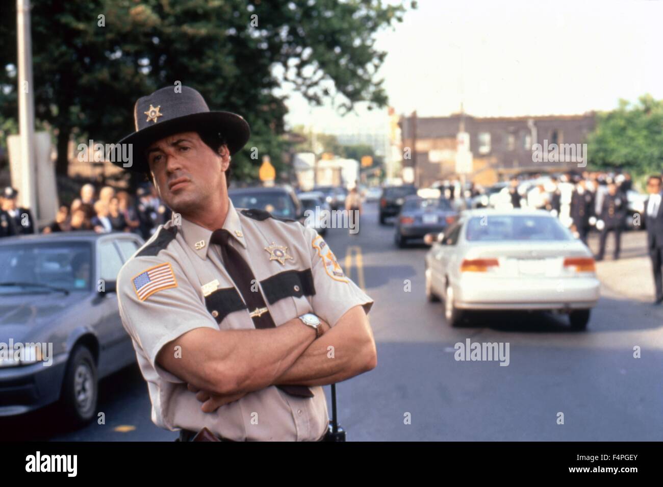 Sylvester Stallone / Cop terra / 1997 diretto da James Mangold Foto Stock