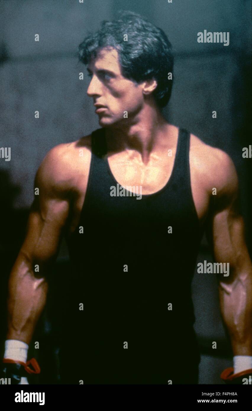 Sylvester Stallone / Rocky III / 1982 diretto da Sylvester Stallone Foto Stock