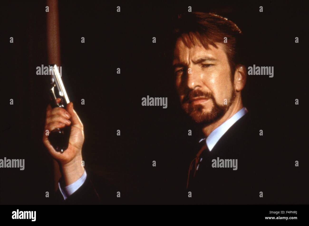 Alan Rickman / Die Hard / 1988 diretto da John McTiernan [XX Century Fox] Foto Stock