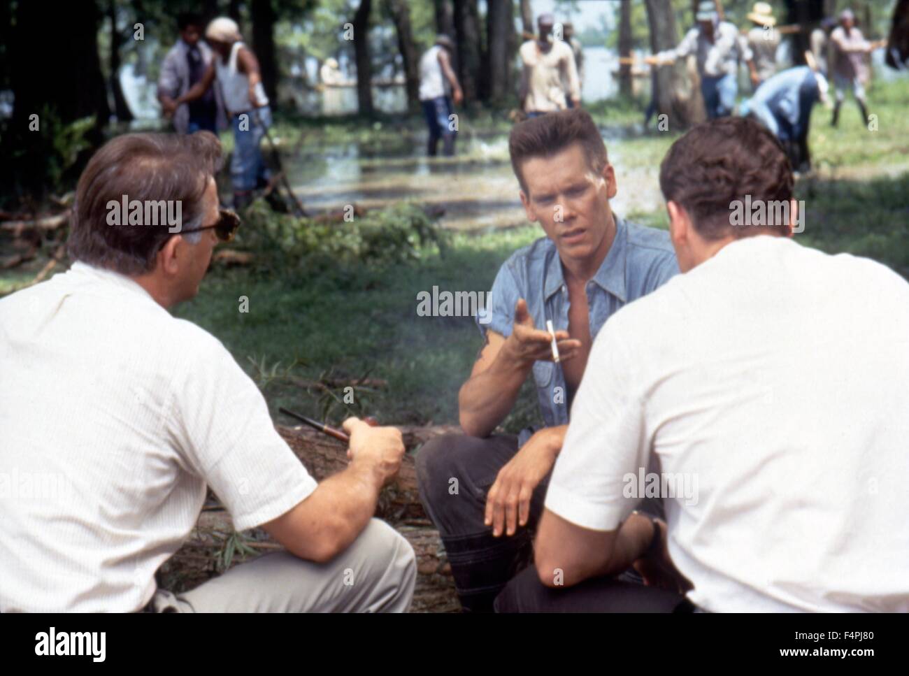 Kevin Costner, Kevin Bacon e Jay O. Sanders / JFK / 1991 diretto da Oliver Stone [WARNER BROS