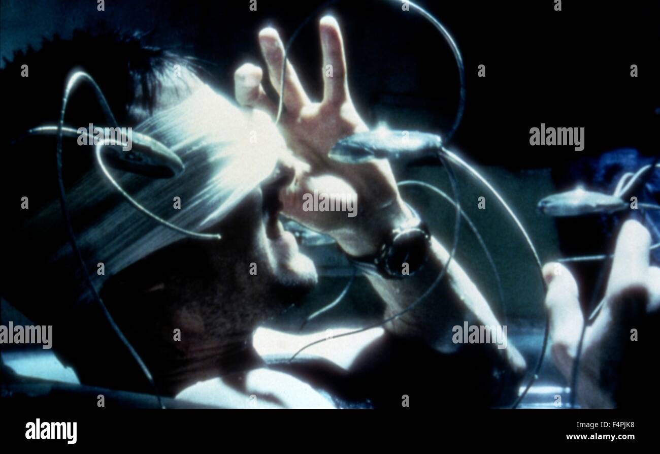 Tom Cruise / RELAZIONE DI MINORANZA / 2002 diretto da Steven Spielberg [DreamWorks SKG / XX secolo] Foto Stock