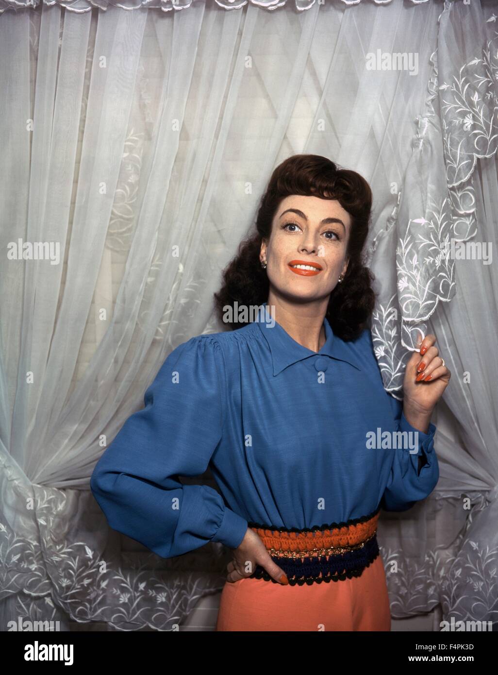 Joan Crawford in 40's Foto Stock