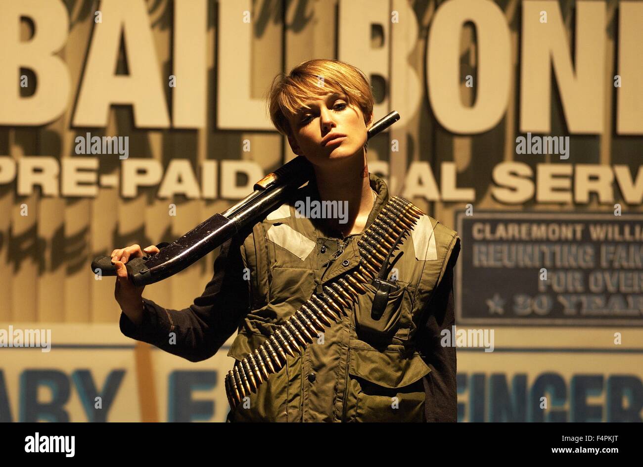 Keira Knightley / Domino / 2005 diretto da Tony Scott [New Line Cinema] Foto Stock