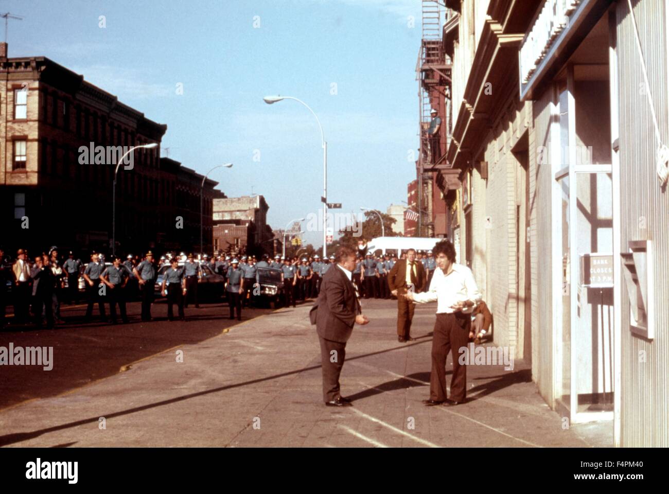 Charles Durning e Al Pacino / Cane giorno POMERIGGIO / 1975 diretto da Sidney Lumet [Warner Bros Foto] Foto Stock