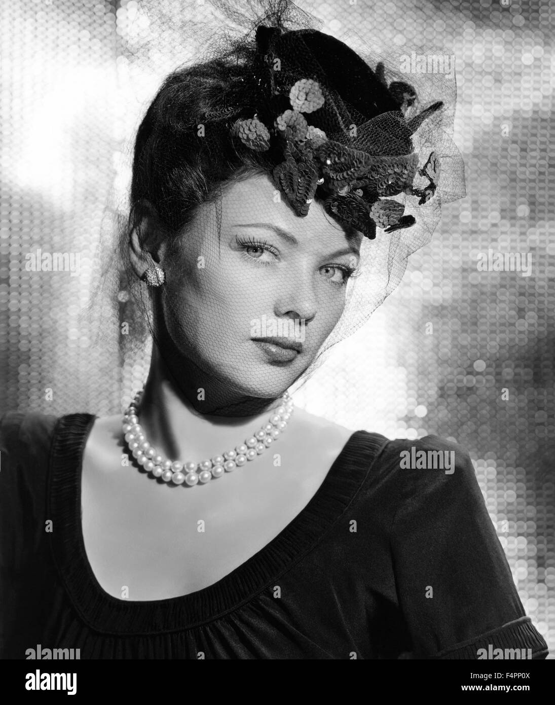 Gene Tierney in 40's [Twentieth Century Fox Film corpo] Foto Stock