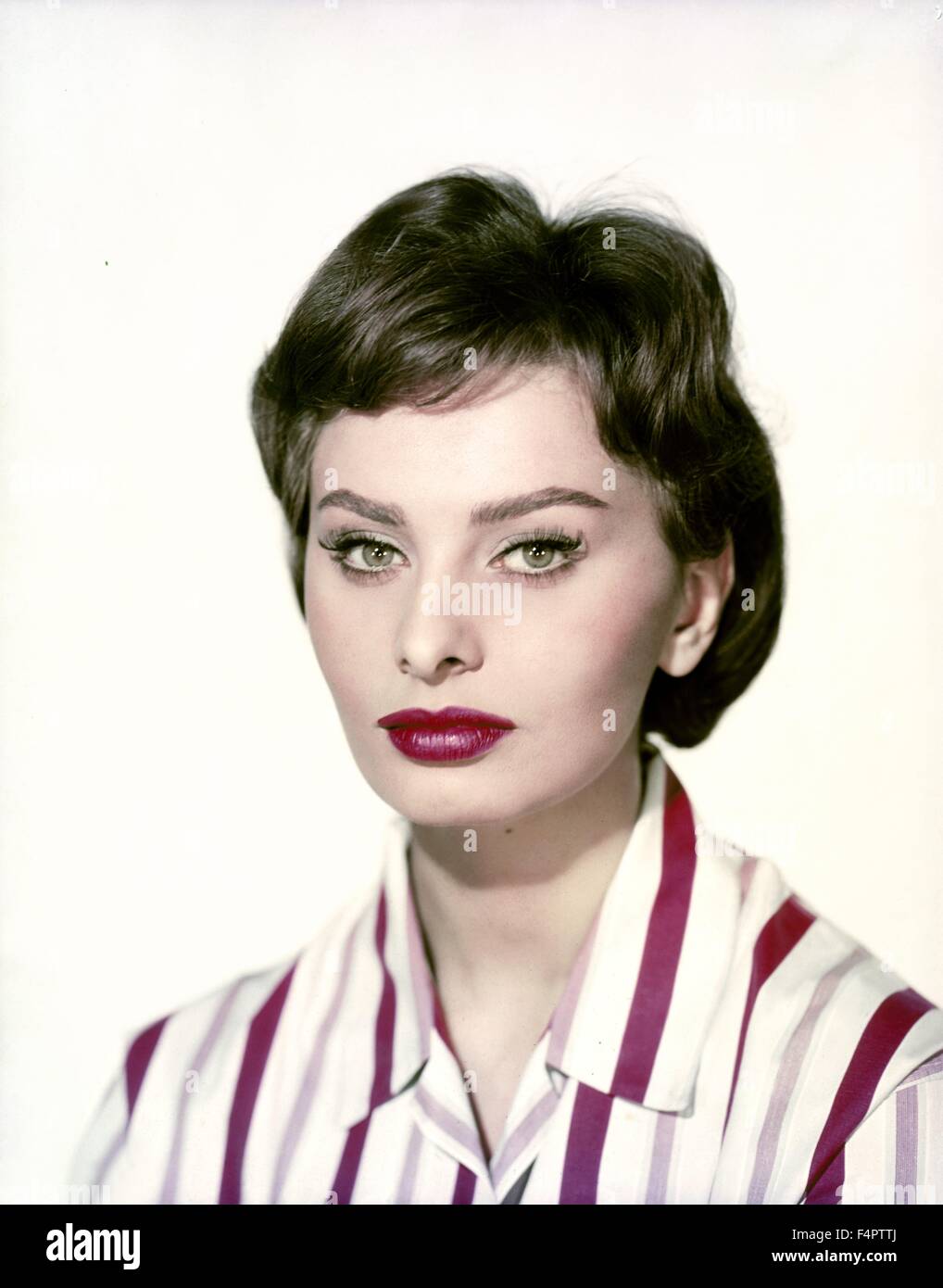 Sophia Loren / Il tasto / 1958 diretto da Carol Reed [Columbia Pictures] Foto Stock