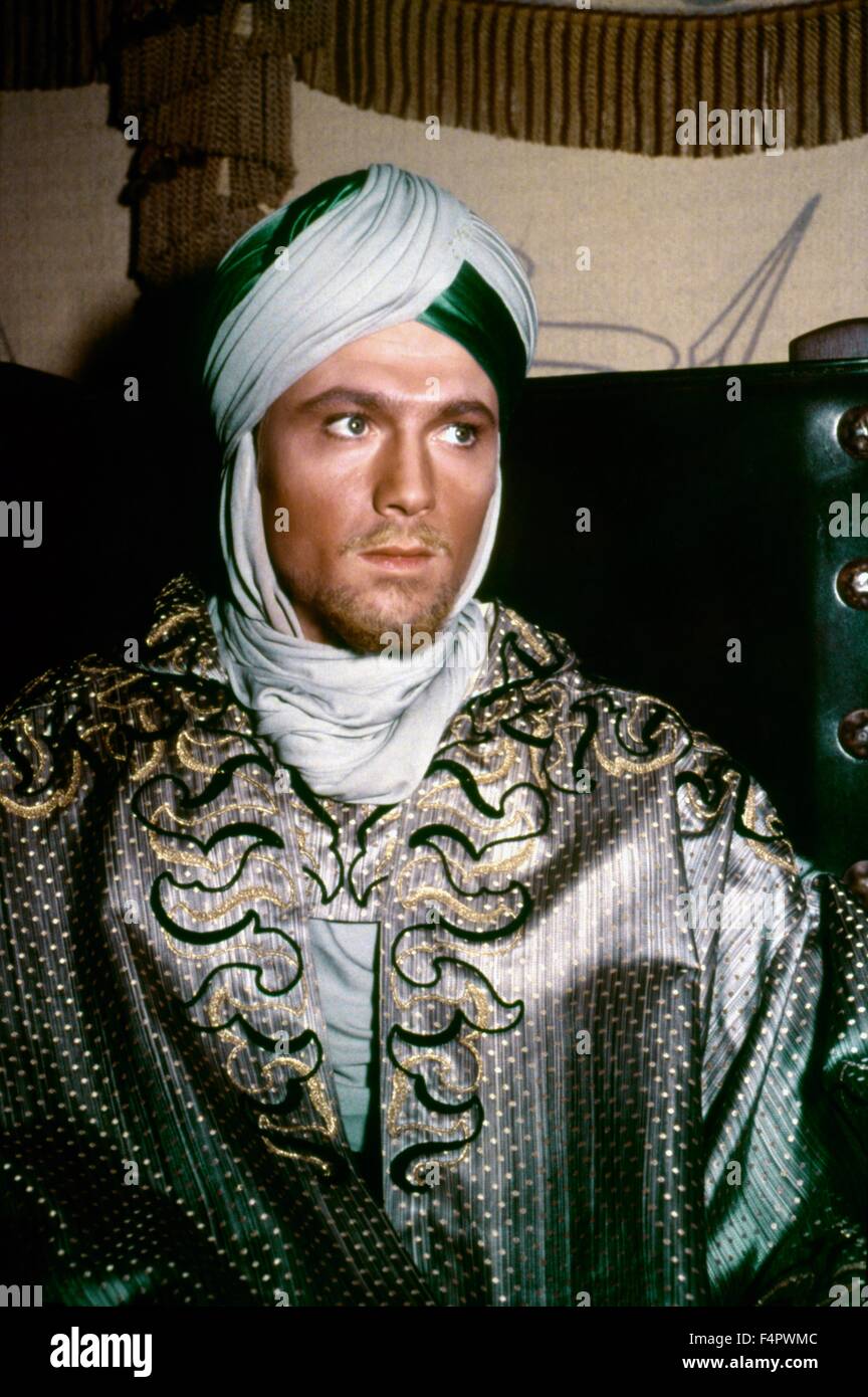 Laurence Harvey / re Richard e i crociati / 1954 diretto da David Butler [Warner Bros Foto] Foto Stock