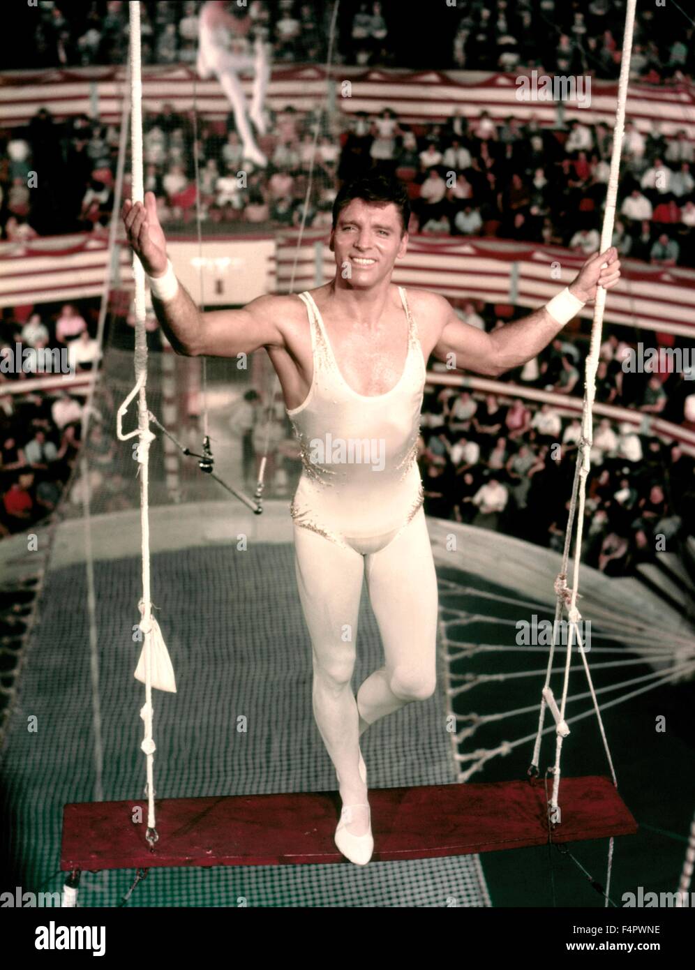 Burt Lancaster / Trapeze / 1956 diretto da Carol Reed [United Artists] Foto Stock