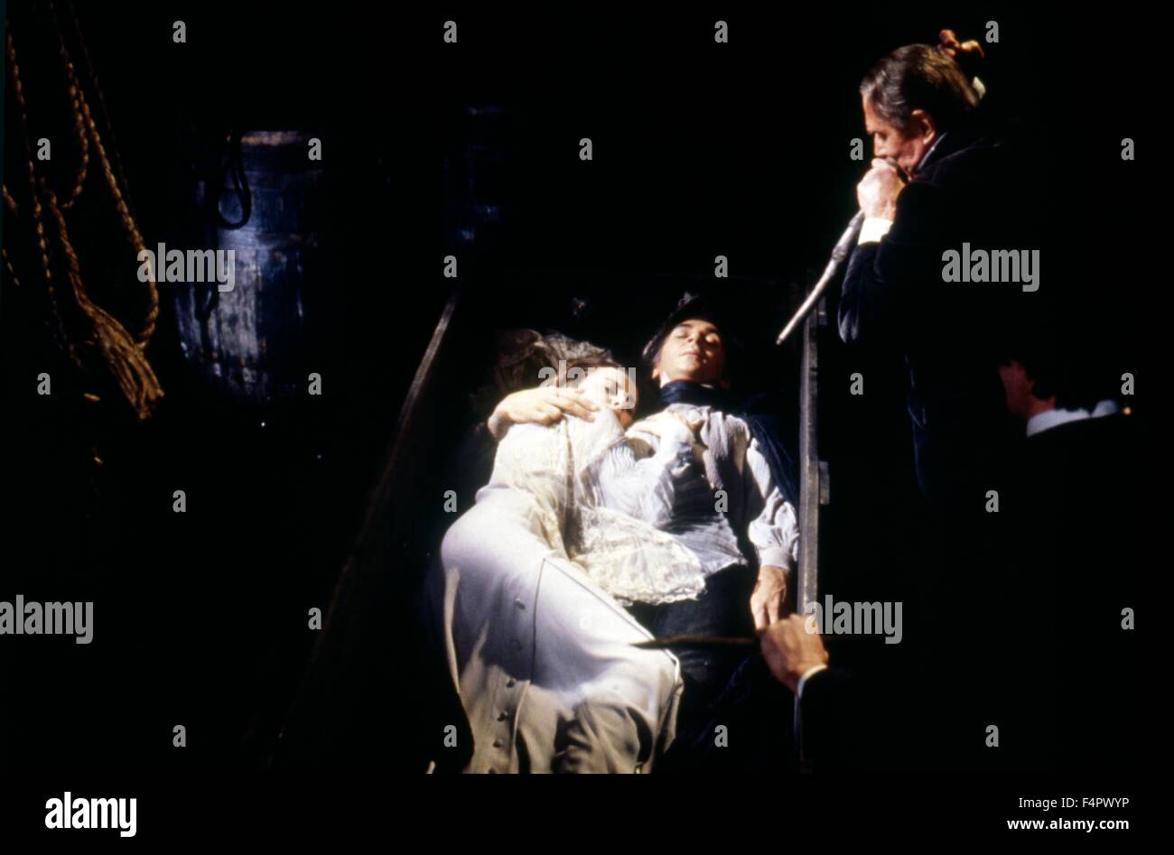 Kate Nelligan, Frank Langella e Laurence Olivier / Dracula / 1979 diretto da John Badham [Universal Pictures / La Mirisch] Foto Stock