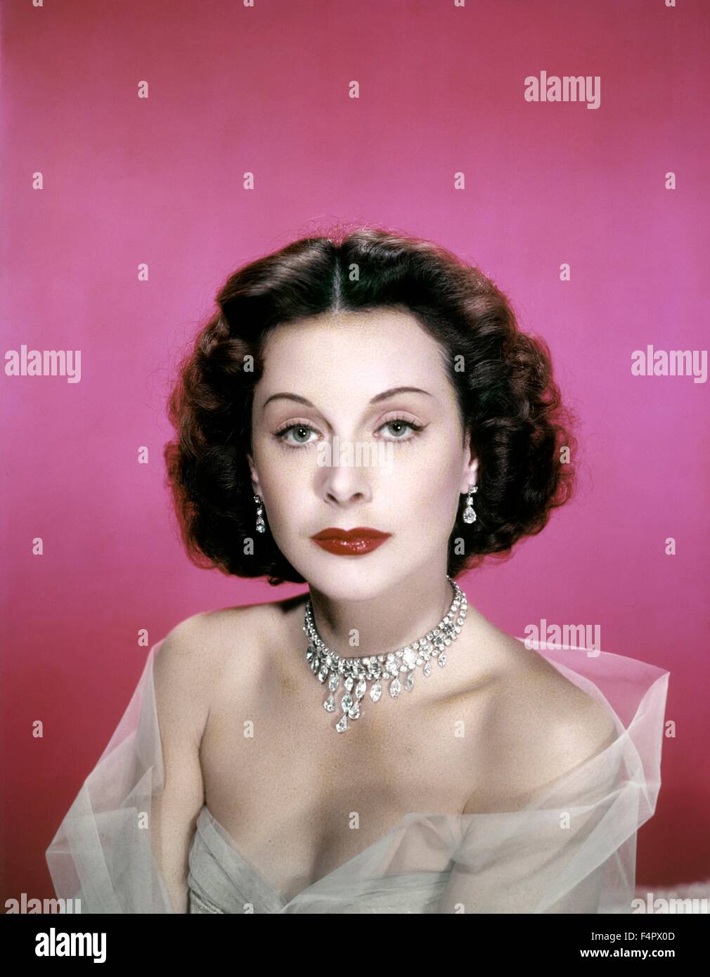 Hedy Lamarr in 40's. Foto Stock