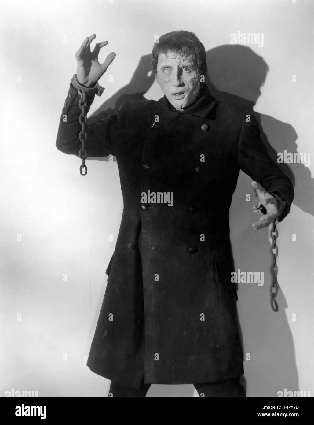 Christopher Lee, la maledizione di Frankenstein1957, diretto da Terence Fisher, Warner Bros - Hammer Film Productions. Foto Stock