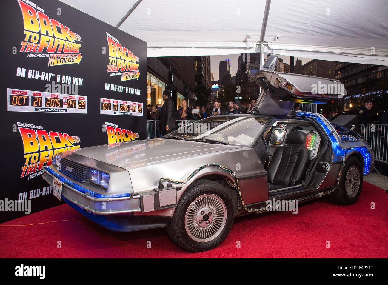Delorean time machine back future immagini e fotografie stock ad alta ...