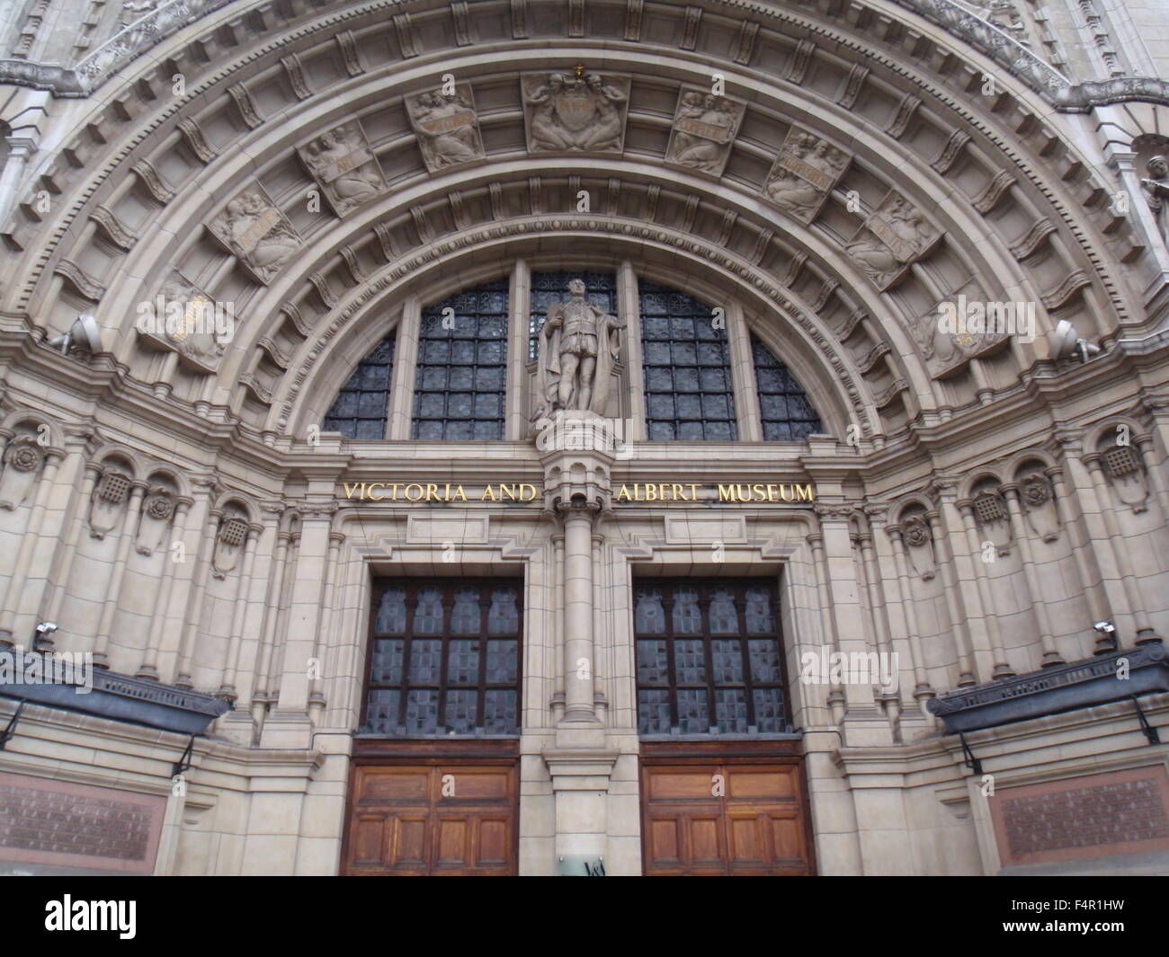 Victoria and Albert Museum ingresso. Londra, Inghilterra Foto Stock