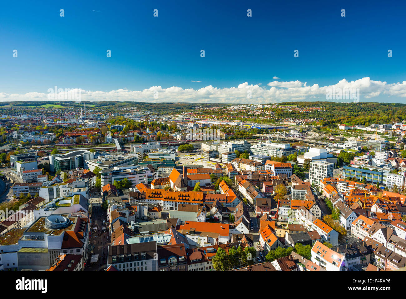 Architettura, edifici, il ponte, Erhard, Eselsberg, Europa, stazione centrale, case, case, IKEA, centro della città di Münster, cathedra Foto Stock