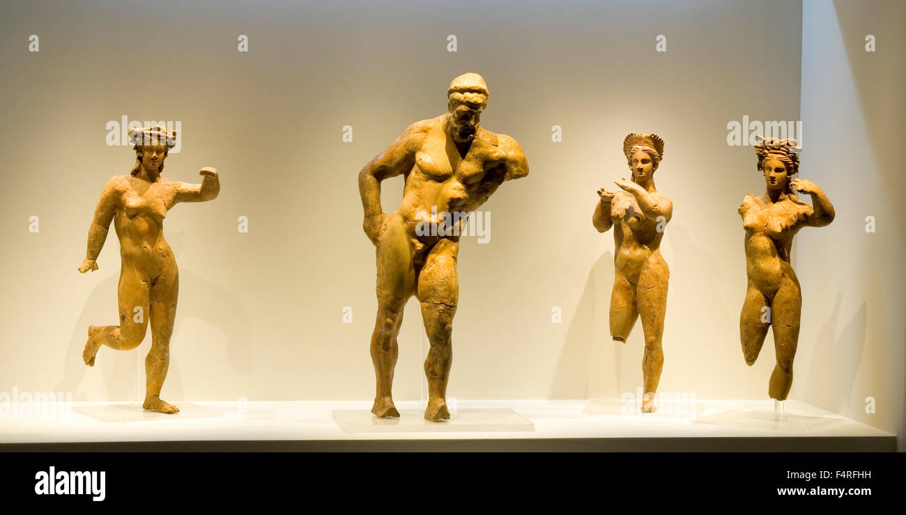 Il Greco antico artefatti dalla Tessaglia, Grecia Foto Stock