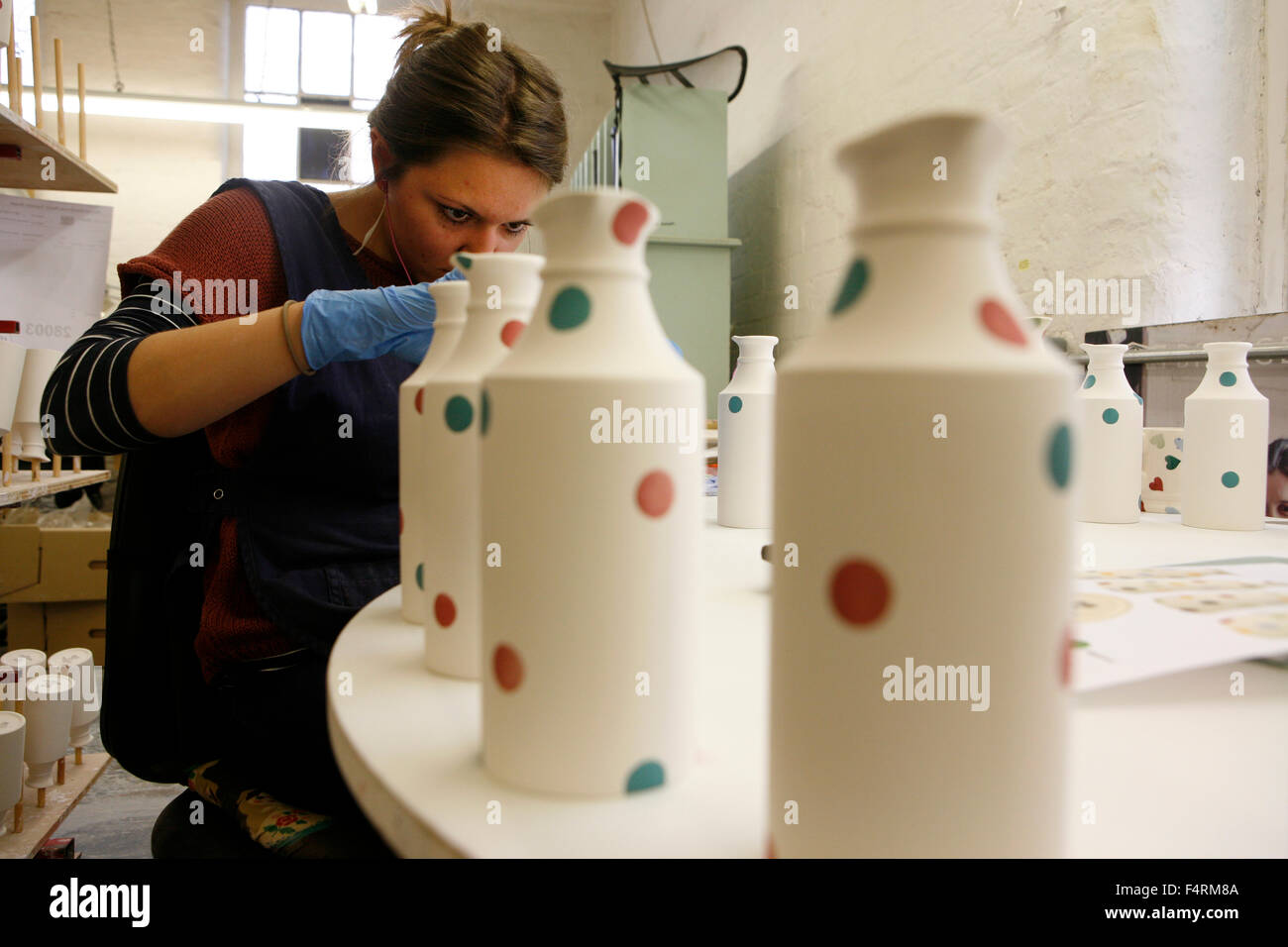 Emma Bridgewater Factory Stoke on Trent, Regno Unito. Foto Stock