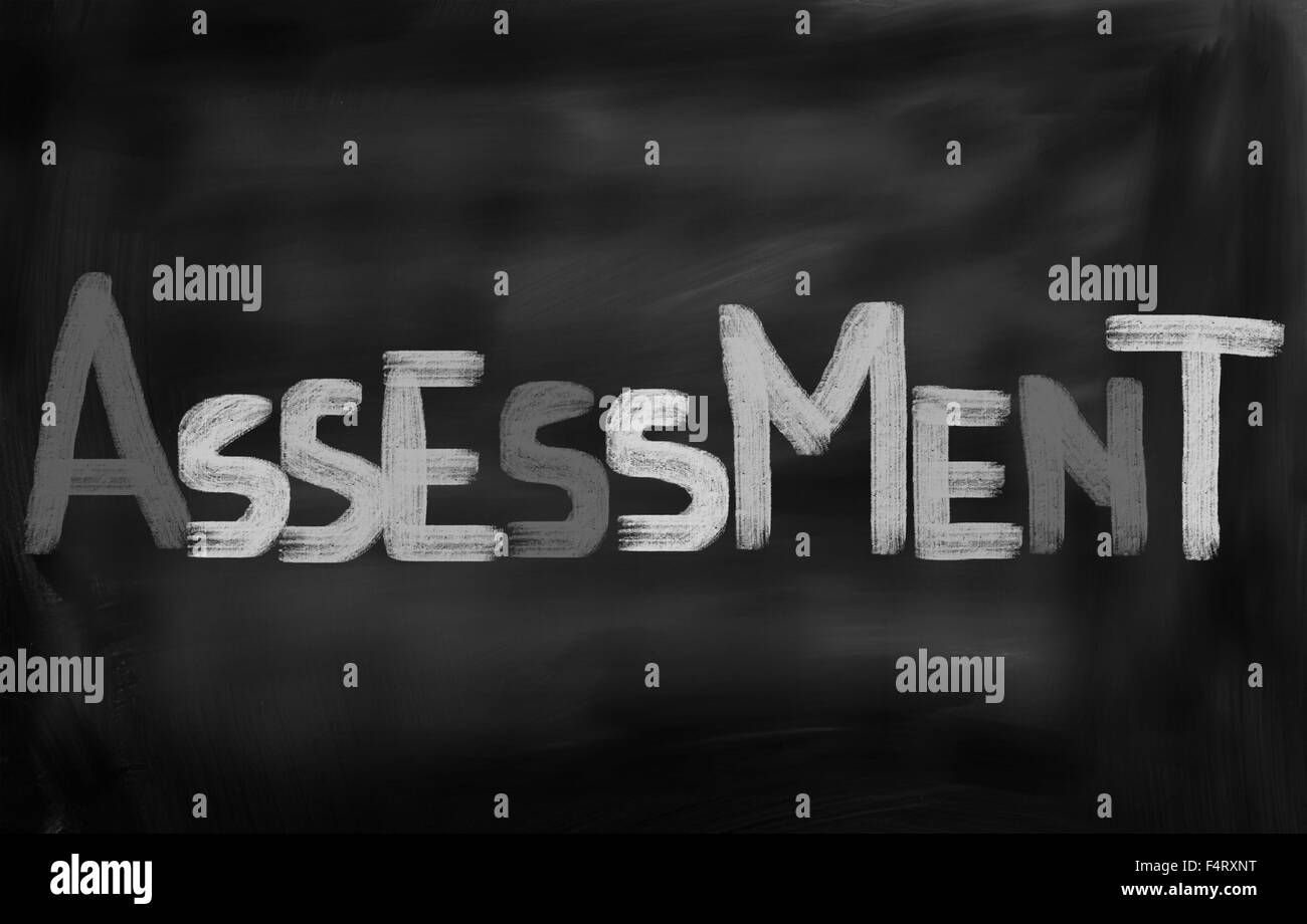 Il concetto di valutazione Foto Stock