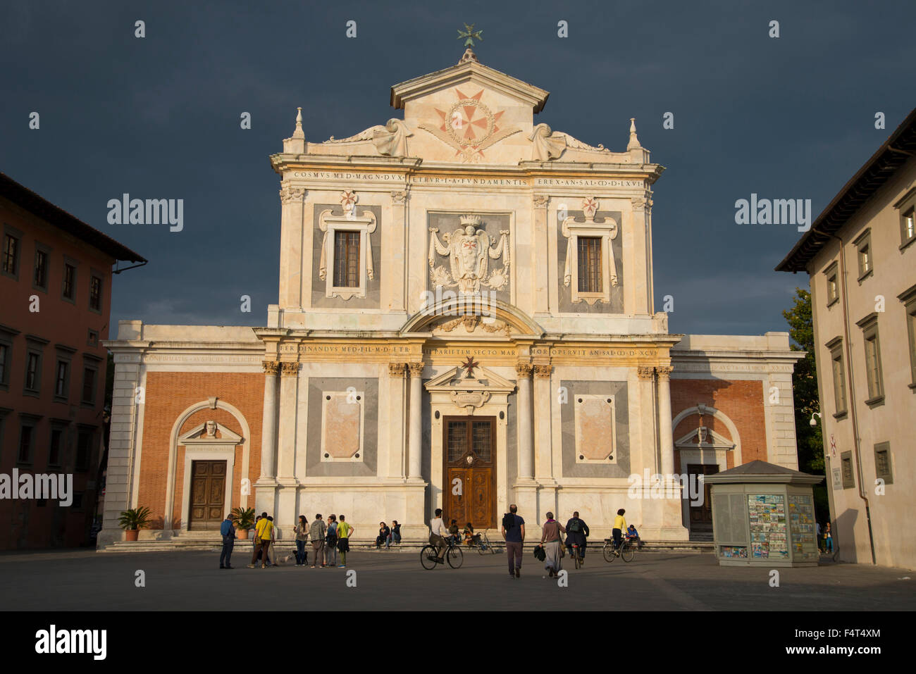 L'Europa, Italia, Toscana, Pisa, Chiesa nella piazza del cavaliere, Foto Stock
