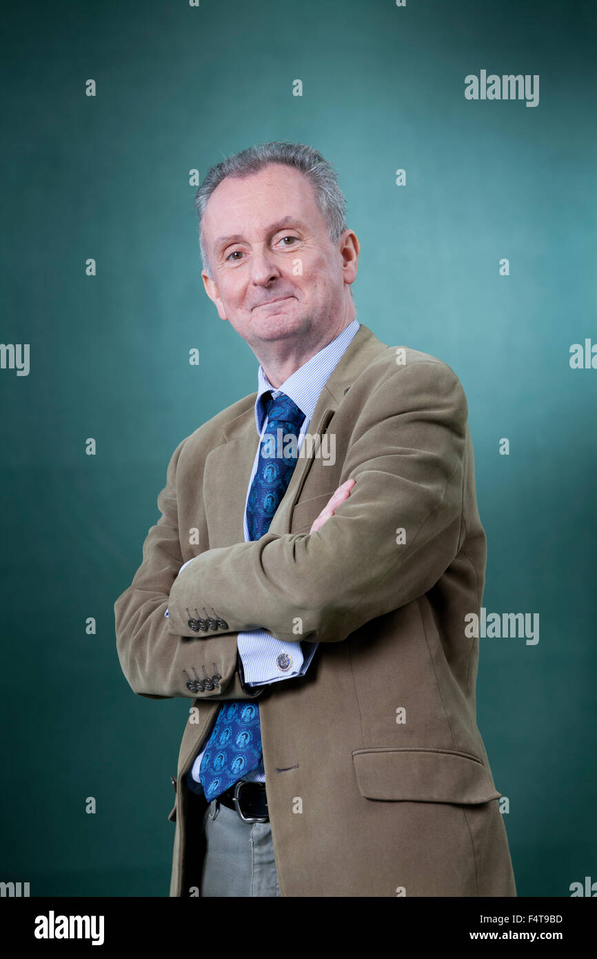 John McShane, Scottish autore al Edinburgh International Book Festival 2015. Edimburgo. Il 31 agosto 2015 Foto Stock