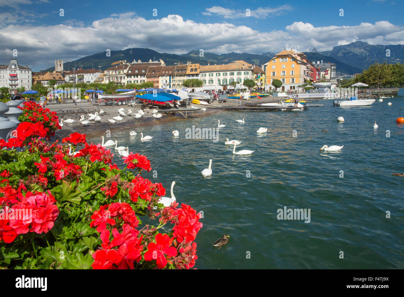 Vevey VD, Foto Stock