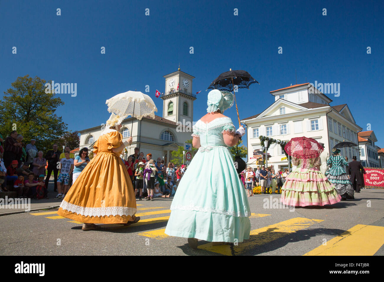 Biedermeier, partito in Heiden, Foto Stock